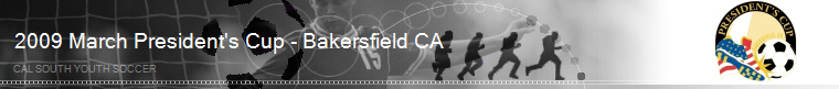Cal South Youth Soccer banner